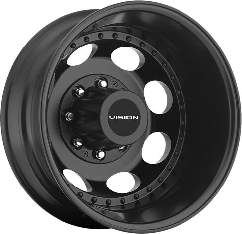 Vision 181 Hauler Dually Rear 17x6.5 8x200 Matte Black Wheel Rim 17" Inch in Saudi Arabia