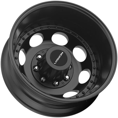 Vision 181 Hauler Dually Rear 17x6.5 8x200 Matte Black Wheel Rim 17" Inch in Saudi Arabia