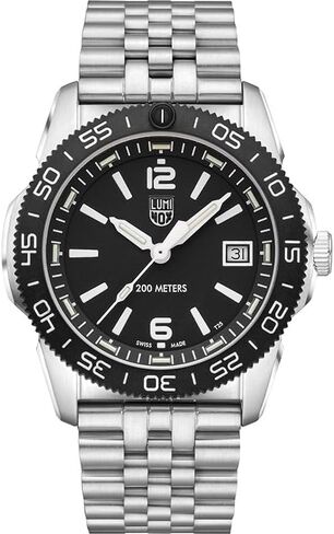 Luminox - Pacific Diver Ripple 39mm - Mens Watch - Dive Watch for Men - Swiss Quartz - 200M Water Resistant - Sapphire Crystal - Stainless Steel Case - Unidirectional Bezel - Watches for Men in Saudi Arabia