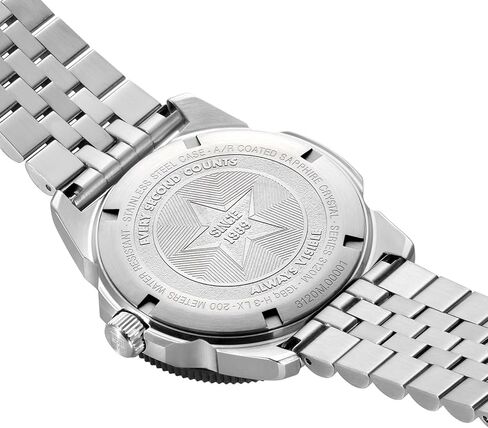 Luminox - Pacific Diver Ripple 39mm - Mens Watch - Dive Watch for Men - Swiss Quartz - 200M Water Resistant - Sapphire Crystal - Stainless Steel Case - Unidirectional Bezel - Watches for Men in Saudi Arabia