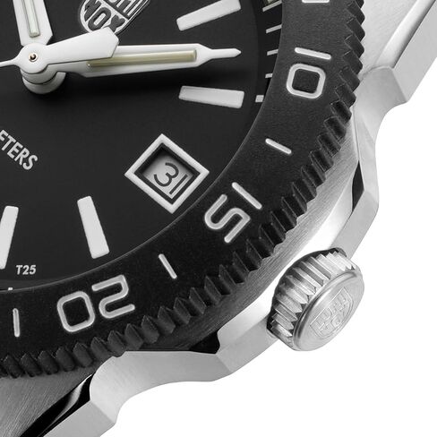Luminox - Pacific Diver Ripple 39mm - Mens Watch - Dive Watch for Men - Swiss Quartz - 200M Water Resistant - Sapphire Crystal - Stainless Steel Case - Unidirectional Bezel - Watches for Men in Saudi Arabia