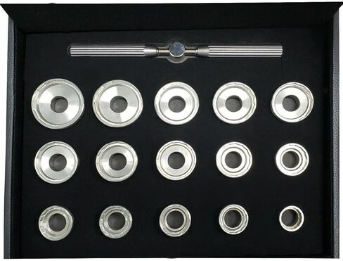 Ewatchparts 15 Dies Watch Case Back Opener Kit Compatible With Breitling Watch Removal Repair Tool in Saudi Arabia