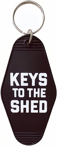 Shed Keychain Motel Key Chain Keys To The Shed Key Ring for Women Men in Kuwait
