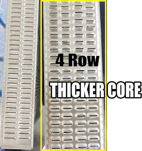 Replacement for 1995 1996 1997 Ford F-250 F-350 F-59 7.3l Powerstroke V8 Diesel | 4-Row Aluminum Radiator in Kuwait