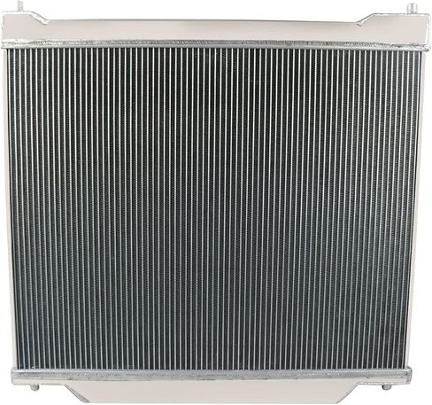 Replacement for 1995 1996 1997 Ford F-250 F-350 F-59 7.3l Powerstroke V8 Diesel | 4-Row Aluminum Radiator in Kuwait