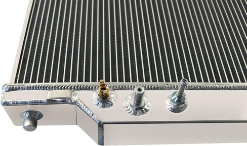 Replacement for 1995 1996 1997 Ford F-250 F-350 F-59 7.3l Powerstroke V8 Diesel | 4-Row Aluminum Radiator in Kuwait