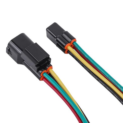 سيارة الأوكسجين الاستشعار موصل ضفيرة الأسلاك، السيارات 4 دبوس 14 Awg الذكور والإناث تسخير كابل لمستشعر الأوكسجين DJ7045F-2.2-11/21 in Kuwait