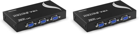 MT-VIKI 2 Port VGA Switch Video Selector Switcher Box (2 Input 1 Output) in Kuwait
