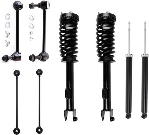 Struts Shock suspension kit for Chrysler 300 2005-2010,for Dodge Charger struts 2006-2010,for Dodge Magnum struts 2005-2008 Complete Struts Assembly shock absorber Kit 8 Pcs in Saudi Arabia