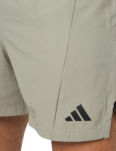 adidas Men's Designed for Training Workout Shorts, Silver Pebble, 2XL7 in Saudi Arabia