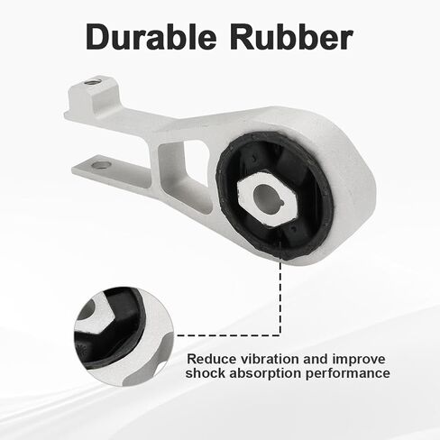 Rear Engine Motor Mount Compatible with 2015-2018 Jeep Renegade, 2016-2018 Fiat 500X 2.4L Auto Trans Replacement for 68258599AA in Kuwait