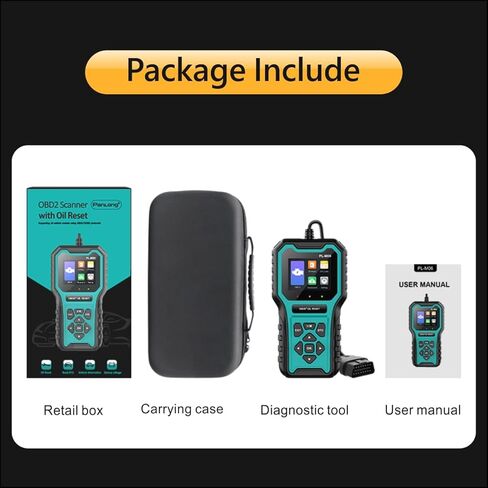 Panlong OBD2 Scanner Car OBDII Code Reader Scan Tool Turn Off Check Engine Light in Saudi Arabia