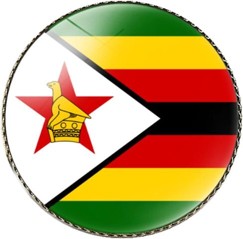 NIUYIBAO Africa2 Flag Pin Lapel Enamel Pins for Backpacks Hat Waving Flag Brooch Pin Badge for Men Women in Saudi Arabia