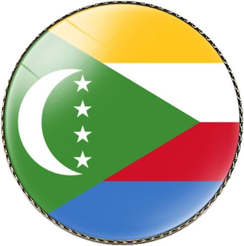 NIUYIBAO Africa2 Flag Pin Lapel Enamel Pins for Backpacks Hat Waving Flag Brooch Pin Badge for Men Women in Saudi Arabia