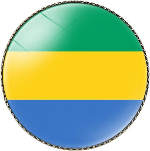 NIUYIBAO Africa2 Flag Pin Lapel Enamel Pins for Backpacks Hat Waving Flag Brooch Pin Badge for Men Women in Saudi Arabia