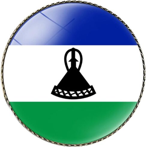 NIUYIBAO Africa2 Flag Pin Lapel Enamel Pins for Backpacks Hat Waving Flag Brooch Pin Badge for Men Women in Saudi Arabia