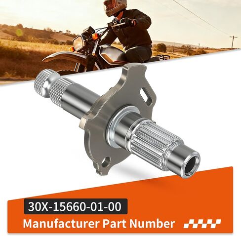 Kickstart Shaft Kick Axle For Yamaha XT250 XT350 TT350 1984-2000 30X-15660-01-00 in Saudi Arabia