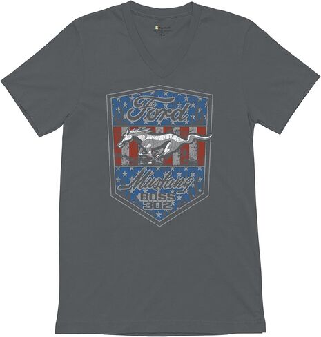 Ford Mustang Boss 302 Men's T-Shirt American Muscle Car Fan Performance Racing V8 1969 2012 Men's Tee in Saudi Arabia