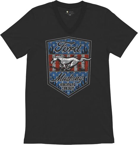Ford Mustang Boss 302 Men's T-Shirt American Muscle Car Fan Performance Racing V8 1969 2012 Men's Tee in Saudi Arabia