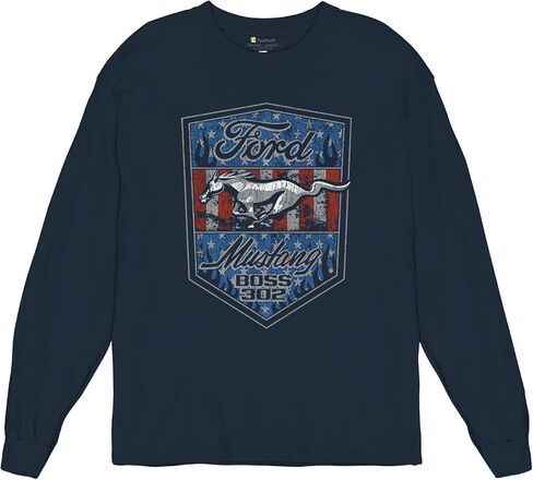 Ford Mustang Boss 302 Men's T-Shirt American Muscle Car Fan Performance Racing V8 1969 2012 Men's Tee in Saudi Arabia