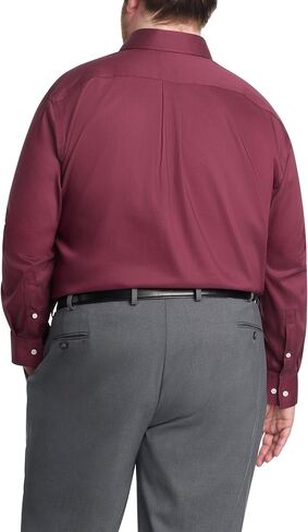 Michael Kors Mens Dress Shirt Travel Stretch Big Fit (Big and Tall) in Saudi Arabia