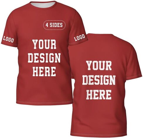 Custom T Shirts for Men Personalized Shirts Custom Shirts Design Your Own in Saudi Arabia