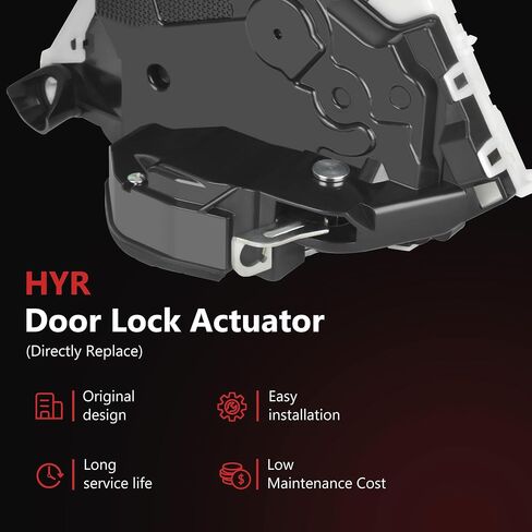 HYR Door Lock Latch Actuator Without Keyless Entry Compatible with Toyota Tacoma 2005-2015, Front Right Passenger Side, 6903004030 DLA1078, 6 Pins in Saudi Arabia