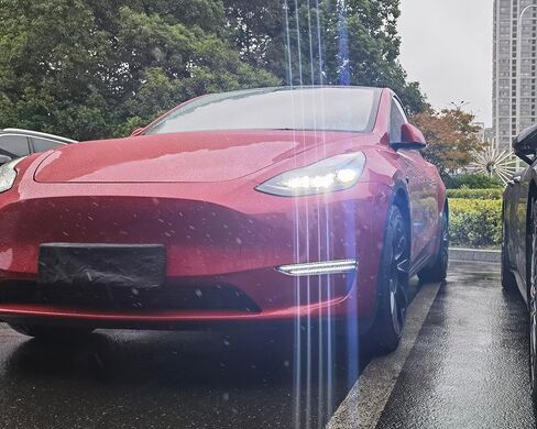 مجموعة إضاءة الضباب/القيادة DRL من iJDMTOY - إشارة الانعطاف LED المتسلسلة، متوافقة مع موديل 2017-23 Tesla Model 3، 2020+ Model Y (ضباب أبيض/DRL، وميض كهرماني) in Kuwait