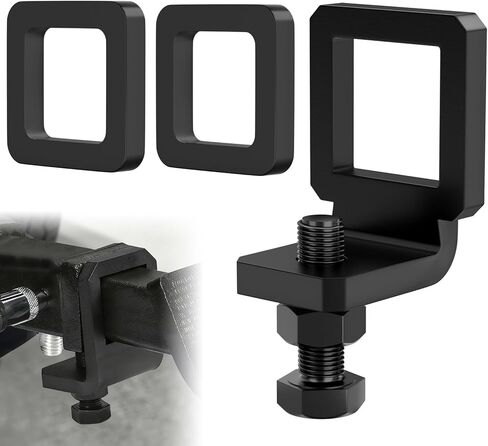 Anti Rattle Hitch Clamp-2 inch Hitch Stabilizer -Trailer Hitch Tightener Fit Trailers Bike Racks Cargo Carriers Towing Equipment Trailer Hollow-Shank Accessories in Saudi Arabia
