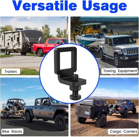 Anti Rattle Hitch Clamp-2 inch Hitch Stabilizer -Trailer Hitch Tightener Fit Trailers Bike Racks Cargo Carriers Towing Equipment Trailer Hollow-Shank Accessories in Saudi Arabia