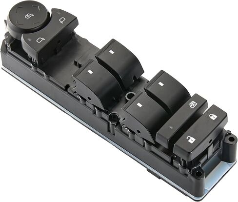 Power Window Switch Fits for Chevrolet Silverado,Avalanche,Suburban,Tahoe,Sierra,Yukon 2007-2013.Driver Side Control Door Master Switch.Without Power Folding Mirrors,4-Door Only.OE# 20835552 in Saudi Arabia