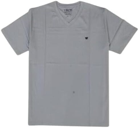 VIROH Men's American Supima Cotton V-Neck T-Shirts, 100% Pima Cotton, Ultra Soft, Durable, 180 GSM in Saudi Arabia