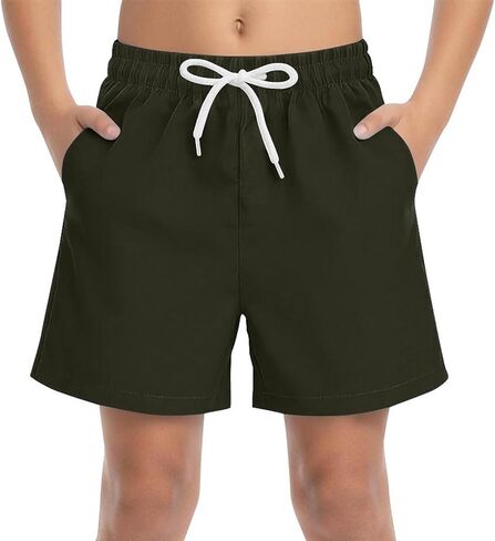 Boys Shorts Size 10-12 Petite Soft Drawsting High Waisted Wide Leg Shorts Girls Summer Trendy Beach Swim Short in Saudi Arabia