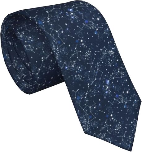 ربطات عنق طويلة مضحكة للرجال من Giinly Galaxy Space Star للرجال كبيرة وطويلة، ربطة عنق مقاس 61 بوصة Xl in Kuwait