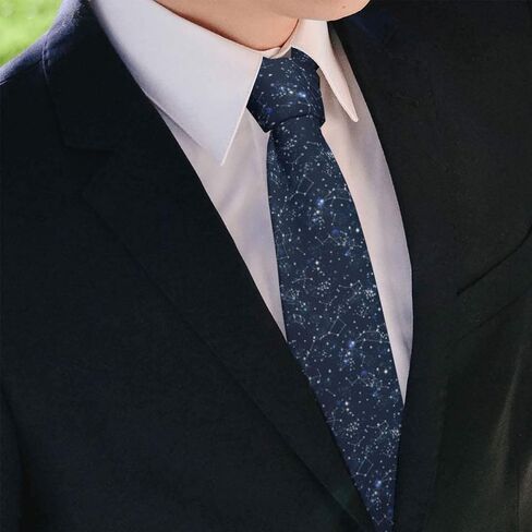 ربطات عنق طويلة مضحكة للرجال من Giinly Galaxy Space Star للرجال كبيرة وطويلة، ربطة عنق مقاس 61 بوصة Xl in Kuwait