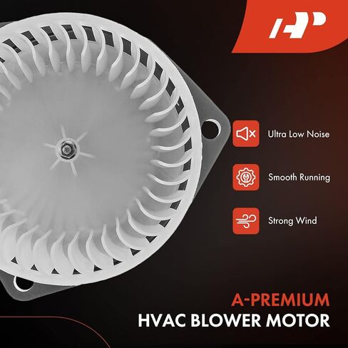 مجموعة محرك منفاخ سخان HVAC A-Premium متوافقة مع مركبات Oldsmobile - Cutlass 1997 1998 1999، V6 3.1L - الجانب الأمامي in Saudi Arabia