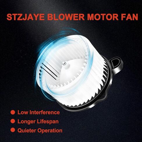 محرك سخان منفاخ تيار متردد، محرك مروحة HVAC متوافق مع Hyundai لـ Elantra 2011-2016، لـ Sonata 2011-2015، لـ Azera لـ Forte، لاستبدال Optima 2012-2015 700259 97113-3X000 in Saudi Arabia