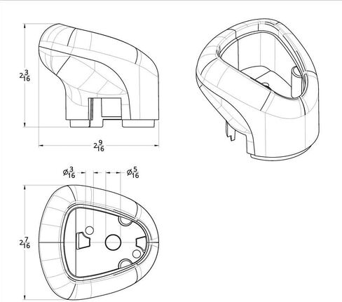 CTW fits Eaton Fuller 13/15/18 Chrome Aluminum Gearshift Knob with Stainless Steel Cover in Kuwait