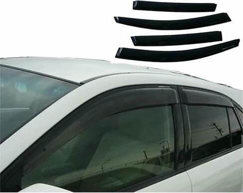QILING Car Rain Shield, for Lexus, RX300 RX330 RX400h 2004 2005 2006 2007 2008 2009 Car Side Window Vent Visor Sun Rain Deflector Guard Side Window Shields in Saudi Arabia