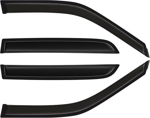 SCITOO Mount Window Visor Deflector Rain Guard 4Pcs Set Fit for 1998-2001 for Honda for CR-V Window Wind Deflectors Vent Shades 94113 Outside Mount Ventvisor in Saudi Arabia