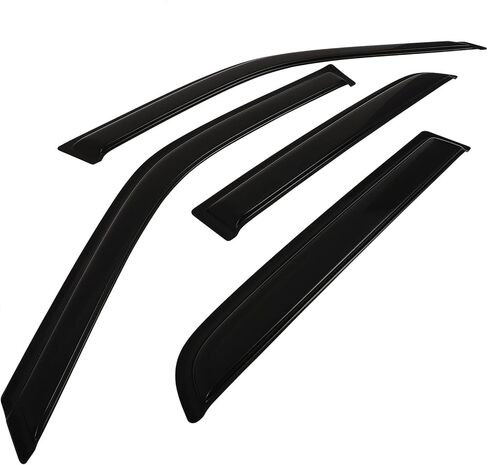 SCITOO Mount Window Visor Deflector Rain Guard 4Pcs Set Fit for 1998-2001 for Honda for CR-V Window Wind Deflectors Vent Shades 94113 Outside Mount Ventvisor in Saudi Arabia
