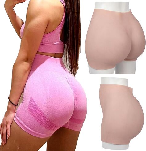 EQAIWUJIE Silicone Panty Big Butt Lifter Hip Enhancer Crossdressing Underwear for Crossdressers Transgender Dragqueen in Kuwait