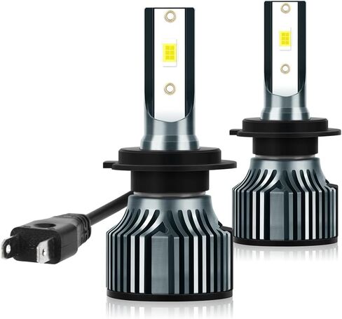 مصابيح أمامية LED ومصابيح ضباب متوافقة مع Kia Sorento 2014-2018، H7 High H7 Low Beam، مصابيح ضباب 880/881، 6000K أبيض، أكثر سطوعًا بنسبة 500%، 6 عبوات (إصدار SLX غير مناسب) in Kuwait
