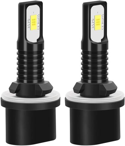مصابيح أمامية LED ومصابيح ضباب متوافقة مع Kia Sorento 2014-2018، H7 High H7 Low Beam، مصابيح ضباب 880/881، 6000K أبيض، أكثر سطوعًا بنسبة 500%، 6 عبوات (إصدار SLX غير مناسب) in Kuwait