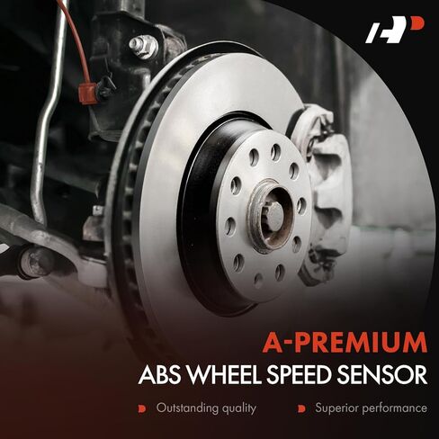 A-Premium ABS Wheel Speed Sensor Compatible with Mini Models - Cooper 2009-2013 - Rear Driver and Passenger Side, 2-PC Set, Replace# 34526773020, 34526793820 in Saudi Arabia