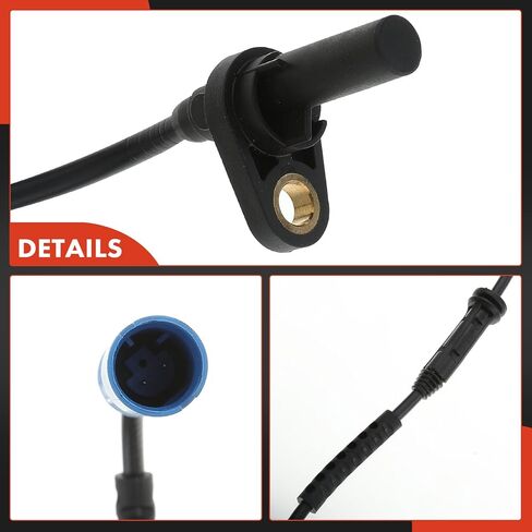 A-Premium ABS Wheel Speed Sensor Compatible with Mini Models - Cooper 2009-2013 - Rear Driver and Passenger Side, 2-PC Set, Replace# 34526773020, 34526793820 in Saudi Arabia