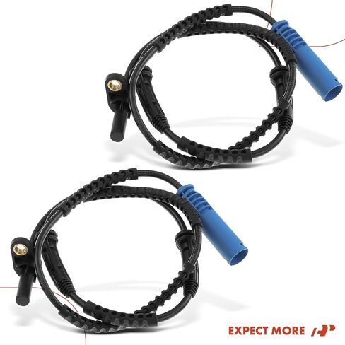 A-Premium ABS Wheel Speed Sensor Compatible with Mini Models - Cooper 2009-2013 - Rear Driver and Passenger Side, 2-PC Set, Replace# 34526773020, 34526793820 in Saudi Arabia