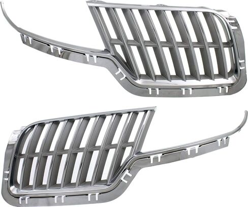 Garage-Pro Front Grille Assembly Set, For 2010-2012 Lincoln MKZ, Chrome Shell With Painted Gray Insert in Saudi Arabia