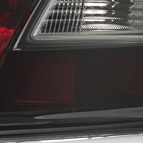 AKKON - Fits 2012-2014 Nissan Maxima Chrome Smoked Tail Lights Pair Driver+Passenger w/LED DRL Running Lamp Replacement in Saudi Arabia
