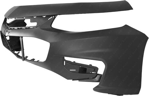 BUMPERS THAT DELIVER - Painted To Match, Front Bumper Cover Fascia Compatible with 2016 2017 2018 Chevy Malibu LT & Premier w/LED Lamps 16 17 18, GM1000998 in Saudi Arabia